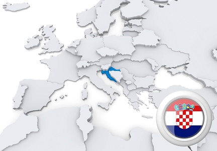 克罗地亚 Map